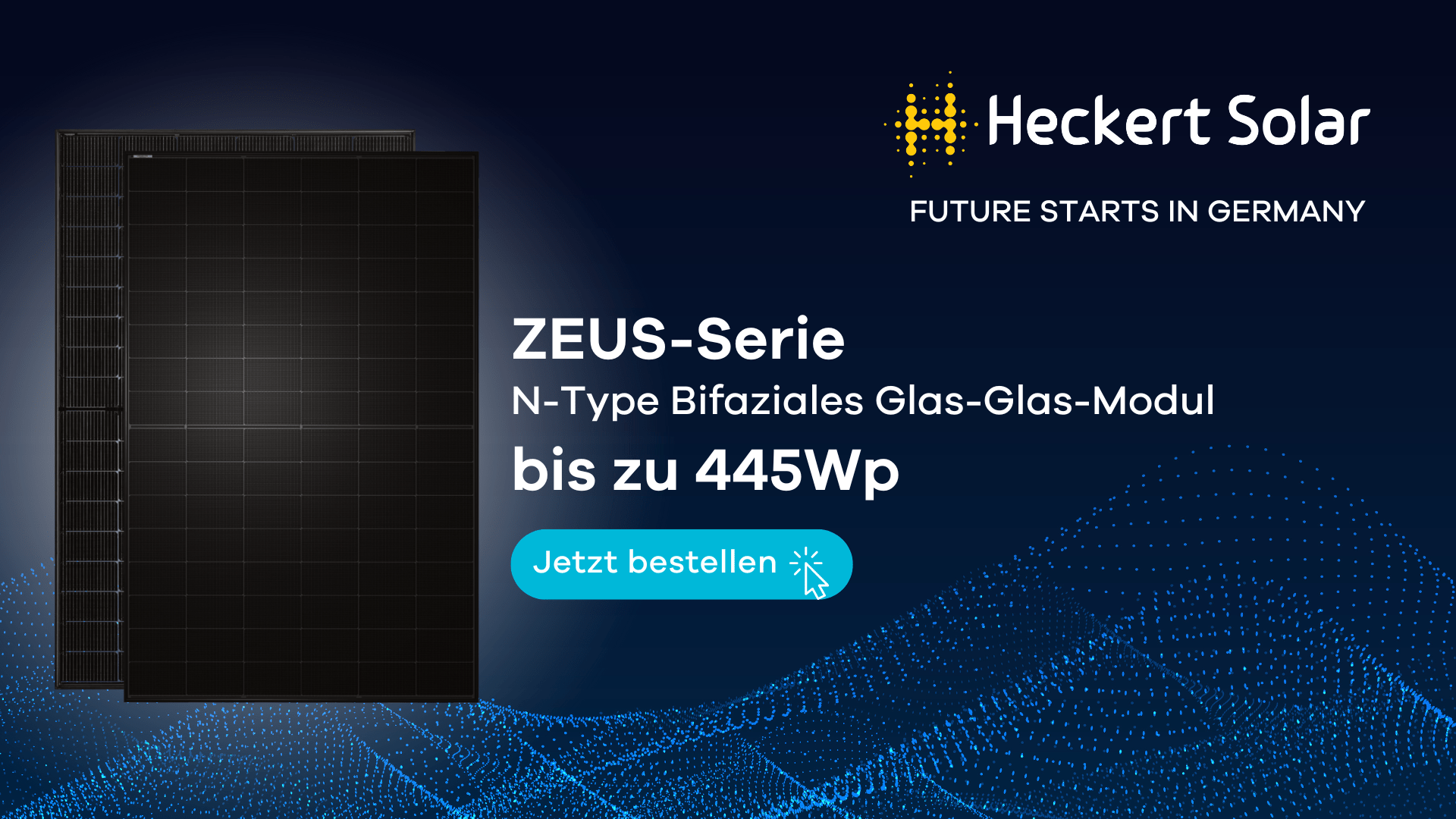 Heckert Solar erweitert Zeus-Serie: Einführung des Zeus 1.1 Full Black Solarmoduls Heckert Solar erweitert Zeus-Serie: Einführung des Zeus 1.1 Full Black Solarmoduls