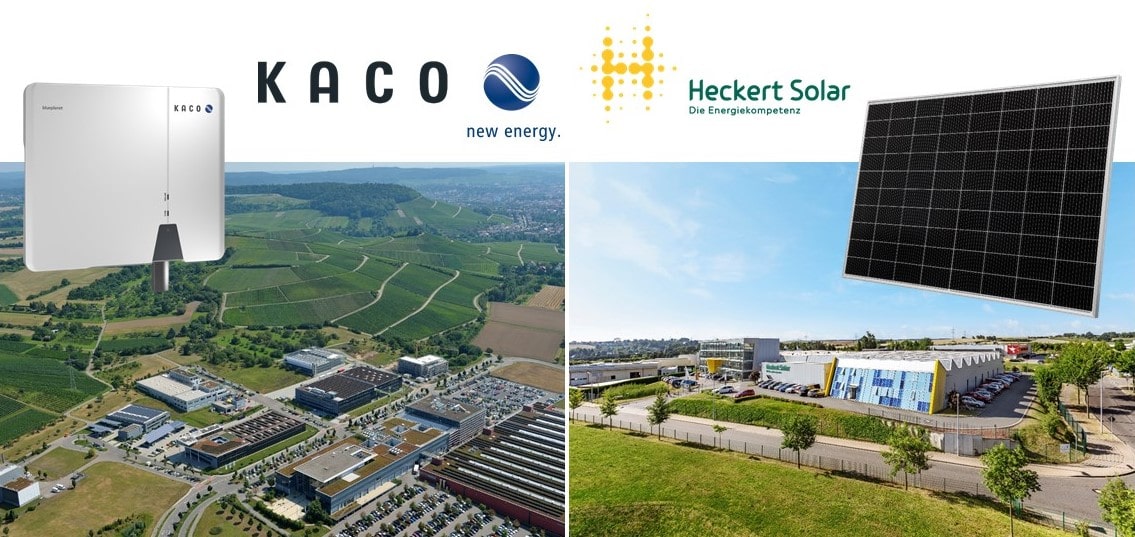 Heckert Solar startet Kooperation mit KACO new energy Heckert Solar startet Kooperation mit KACO new energy